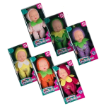 Mini Collectable Baby Doll in Petal Outfit, 13cm